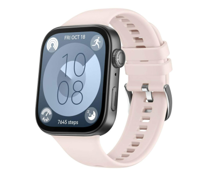 Pasek do smartwatchy FIXED Silicone Strap do Huawei Watch FIT 3 pink